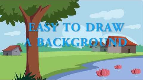 easy to draw a background in adobe flash