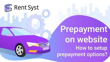 Pre payment on website | RentSyst