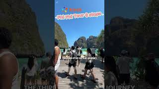 Here is a quick recap of my super worth-it full-day Phi Phi Islands tour booked on Klook #KrabiTrip