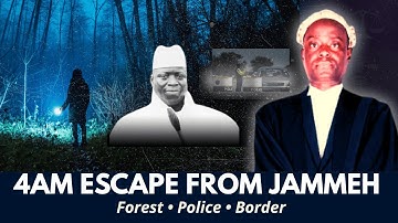 4AM Forest Escape: Ex-Magistrate Reveals His Dramatic Run From Jammeh’s Regime