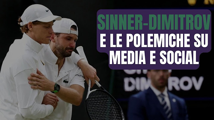 Sinner-Dimitrov: the painful ending and the controversy over Sky commentary