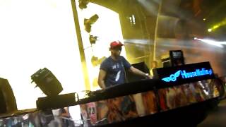 Chuckie @ Sunrise Festival 27.07.2012 (Live Your Life (Chuckie Remix) + Rattle) 720p