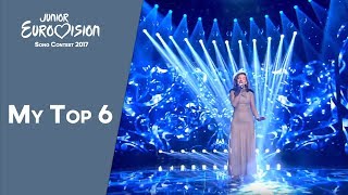 Junior Eurovision 2017 - My Top 6 (so far)「EuroCore」