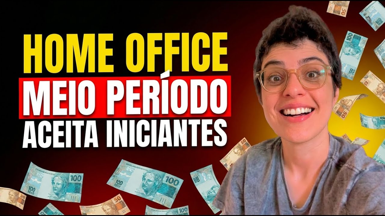 Ideias de TRABALHO HOME OFFICE pra 2026 (Meio Período)