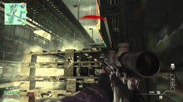 MW3 Epic MSR Noscope headshot (250 headshot challenge)
