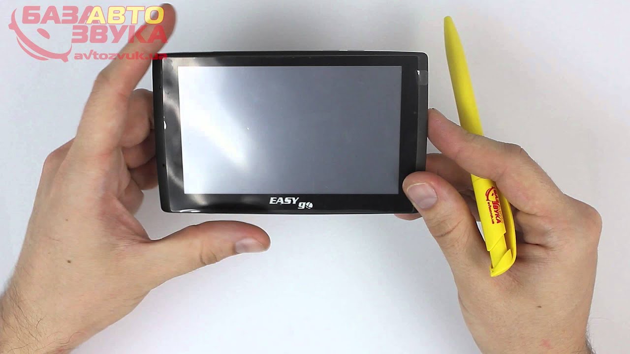 Навигатор EasyGo 545B DVR. Видеообзор