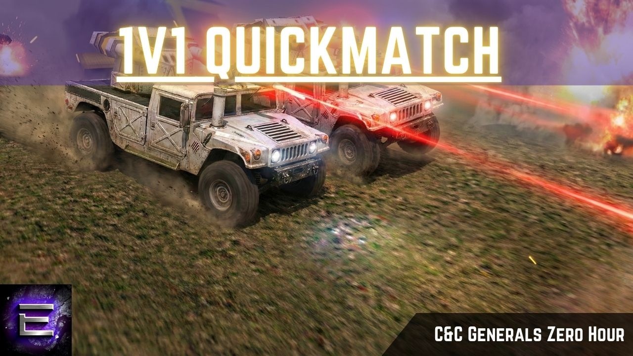 🔴 LIVE | ExCaL on NEW PC - 1v1 QUICKMATCH UNDERCOVER | C&C Zero Hour ...