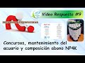 VÍDEO RESPUESTA #9: CONCURSOS DE AQUASCAPING, MANTENIMIENTO ACUARIOS Y COMPOSICIÓN NP4K HIGH-TECH