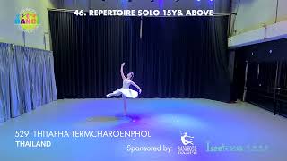 COMDANCE - Repertoire  - 15 Years & Above