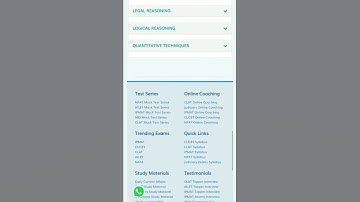 CLAT Mock Test 33 Legal Edge 2022 #️Shorts