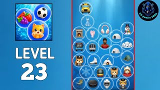 Bubble Match – Connect Puzzle Level 23 Walkthrough solution 