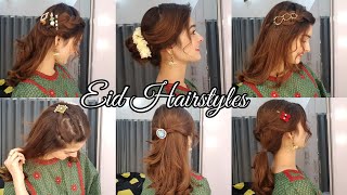Hairstyles For Eid || Simple & Easy