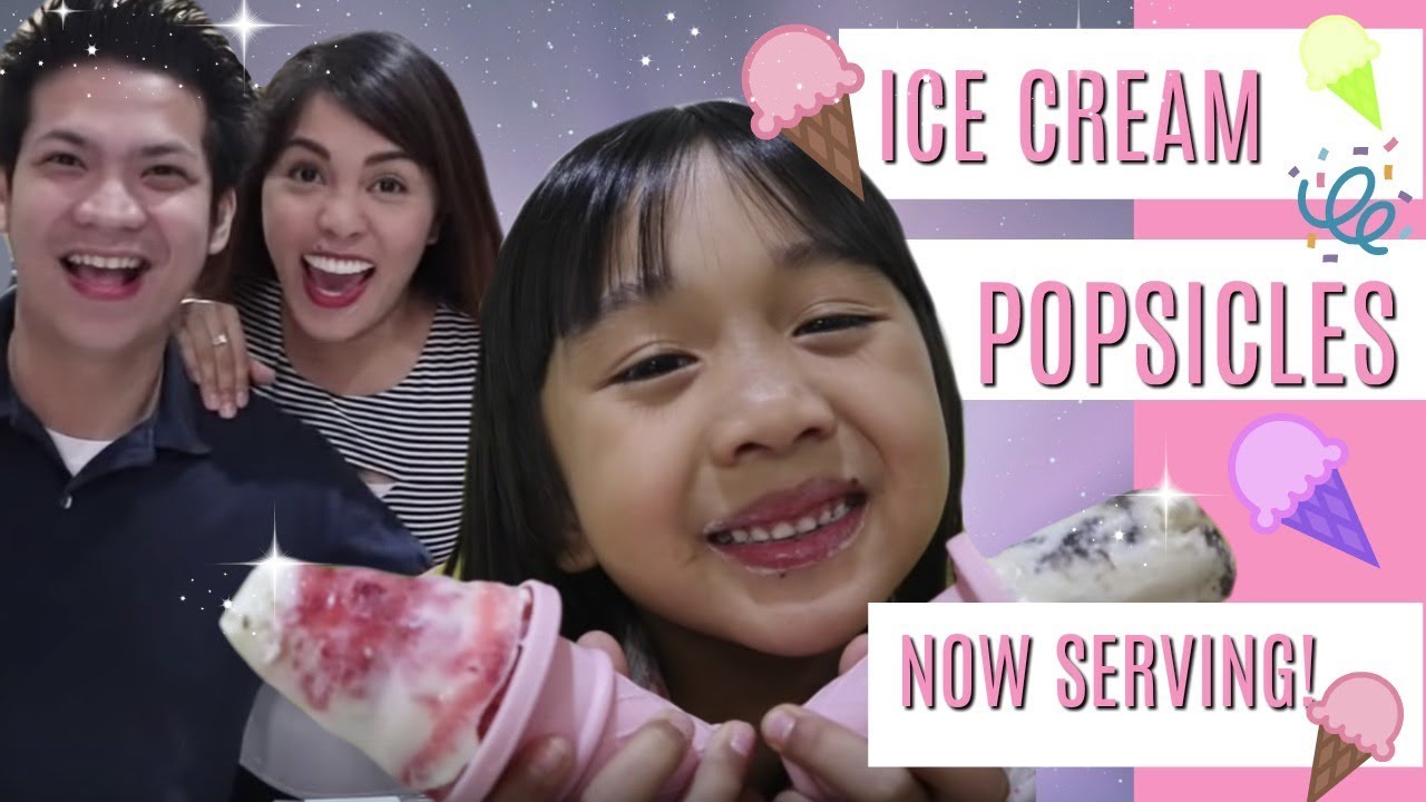 ICE CREAM POPSICLE CHALLENGE