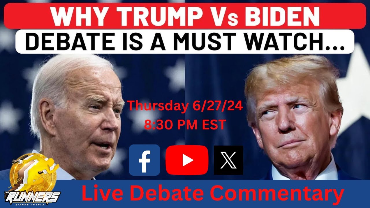 Picture Idea: Trump Vs Biden 2024 Presidential Debate Live Commentary