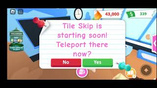 how to always win the tile skip game