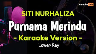 Purnama Merindu - Karaoke (Siti Nurhaliza)