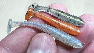7 Ways To Rig Our 1.5' & 2' Micro Rip Shad - Underwater Tank Footage by MoondogBaitCo 430 views 1 year ago 2 minutes, 2 seconds
