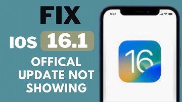 iPhone Not Showing iOS 16.1 Official Update But Showing iOS 16.2 Beta 1 Update Fixed