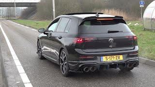 Sportcars Accelerating! 700Hp M5 Cs, 520Hp Rs3, 480Hp Golf 8 R, X6M, E63S Decat, Golf 7 R Akrapovic