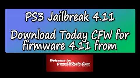 PS3 4.11 Jailbreak CFW.flv
