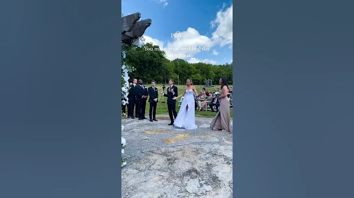 Make your wedding day about JESUS #coupleshorts #wedding #2023bride #christiancouple #christian