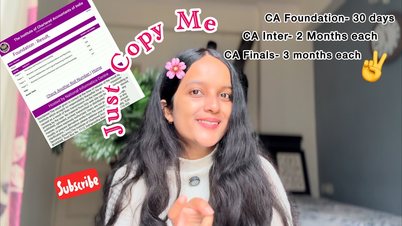 Just copy me- I cleared all CA Exams in very less time | the secret Tips & Tricks 