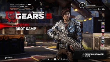 GEARS 5 VERSUS TECH TEST : WELCOME TO BOOT CAMP