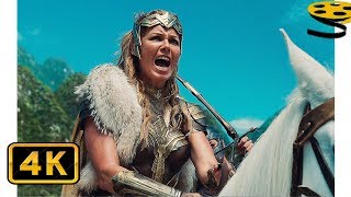 Амазонки против Немецких Солдат. Смерть Антиопы | Чудо-женщина | 4K ULTRA HD Амазонки против Немецких Солдат. Смерть Антиопы | Чудо-женщина | 4K ULTRA HD