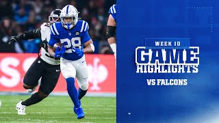 Game Highlights : Week 10 Colts vs Falcons