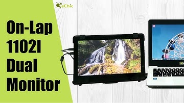 GeChic How to Set Up an External Touch Monitor for Laptop with On-Lap 1102I Portable Monitor