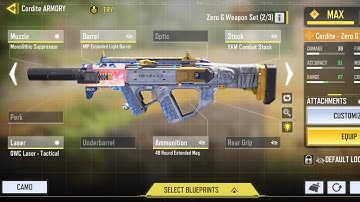 Cordite Zero-G CODM Ranked Gameplay, It Brings Back Good Old Memories!💛(Video#13)+Best Gunsmith!!