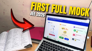 🔥 FIRST FULL MOCK TEST for JEE 2026 | Pending Syllabus 🫠📚
