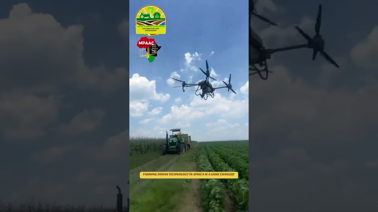 COMMERCIAL AGRICULTURAL DRONE TECHNOLOGY IS A GAME CHANGER IN AFRICA! 