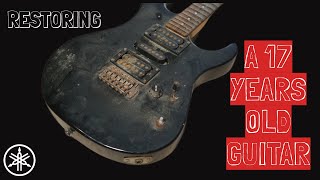 : Yamaha ERG121C electric guitar shines again! [4K] - 3D Printed Parts - No talking/music