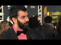 Zaib shaikh on the canadian screen awards red carpet  cbc