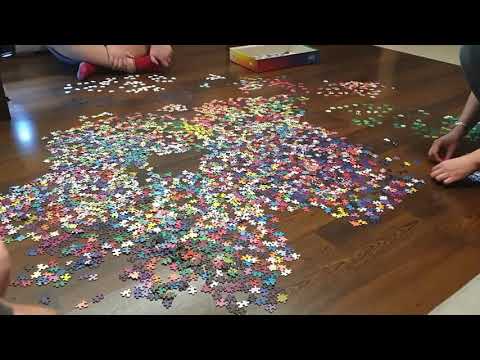 Clemens Habicht's CMYK Puzzles 5000 - Timelapse