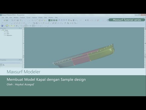 Video: Cara Membuat Model Kapal