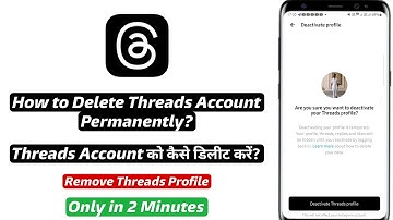 How to Delete Threads Account Permanently | Threads account ko permanently delete kaise kare