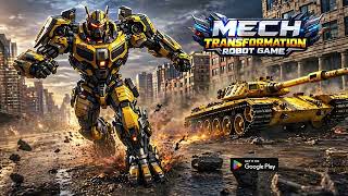 Mech Transformation Robot Game | Content Video 06 | Landscape | Google Play Store