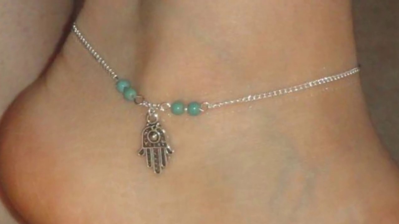 DIY Jewelry Making - Amazing Ankle jewelry + Tutorial ! - YouTube