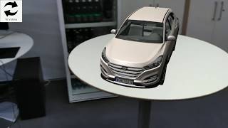 markerless Augmented Reality car demo - Google Tango, Apple ARKit