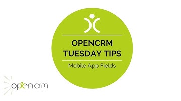 Tuesday Tip - Mobile App Fields