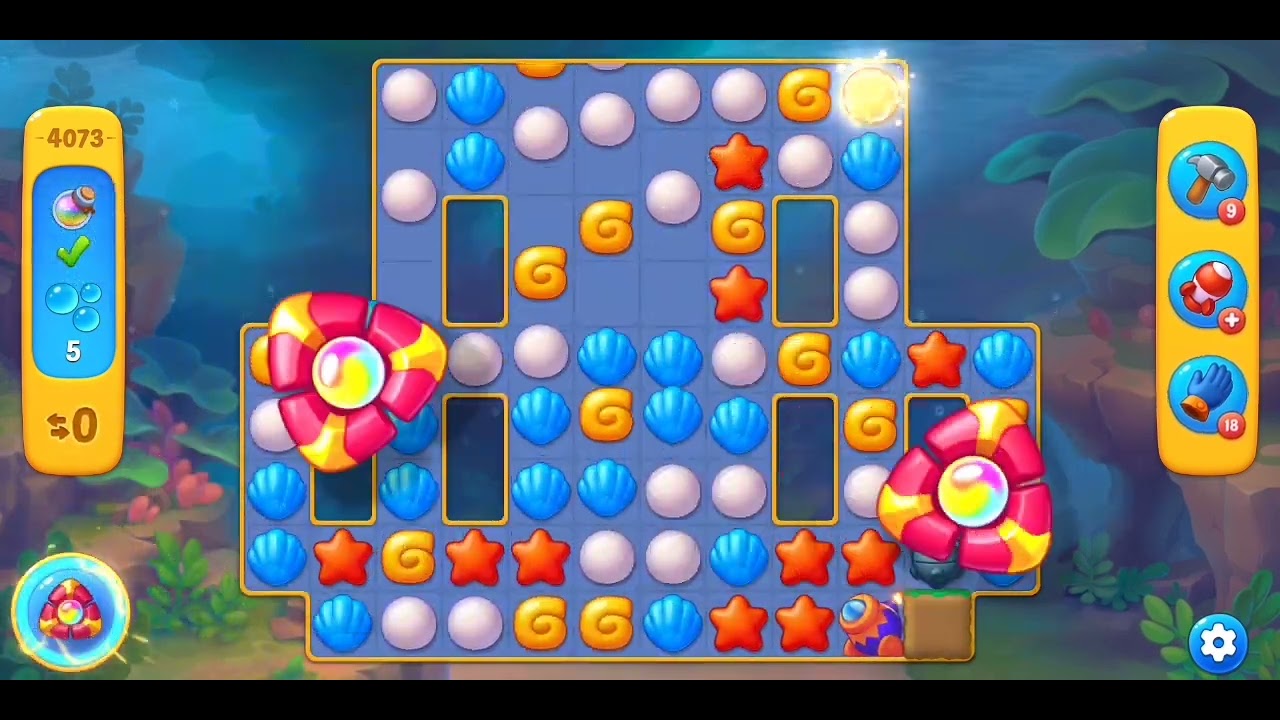 fishdom level 4073 / niveau 4073