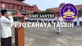 Upacara Hari Santri PPTQ Cahaya Tasbih Demak
