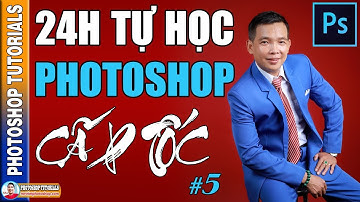 24H Tự Học Photoshop Cấp Tốc - Bài 5: Cách Cắt Ghép Thay Phông Nền 🔴 MrTriet Photoshop Tutorials