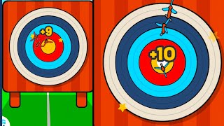 Archery Master Gameplay | Perfect Bullseye Challenge | Archery King Mobile Game screenshot 1