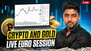 30 April | Live Market Analysis for Gold and Crypto | Euro Session