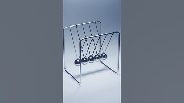 Newton’s Cradle: A Blender Animation #blender #newton #animation