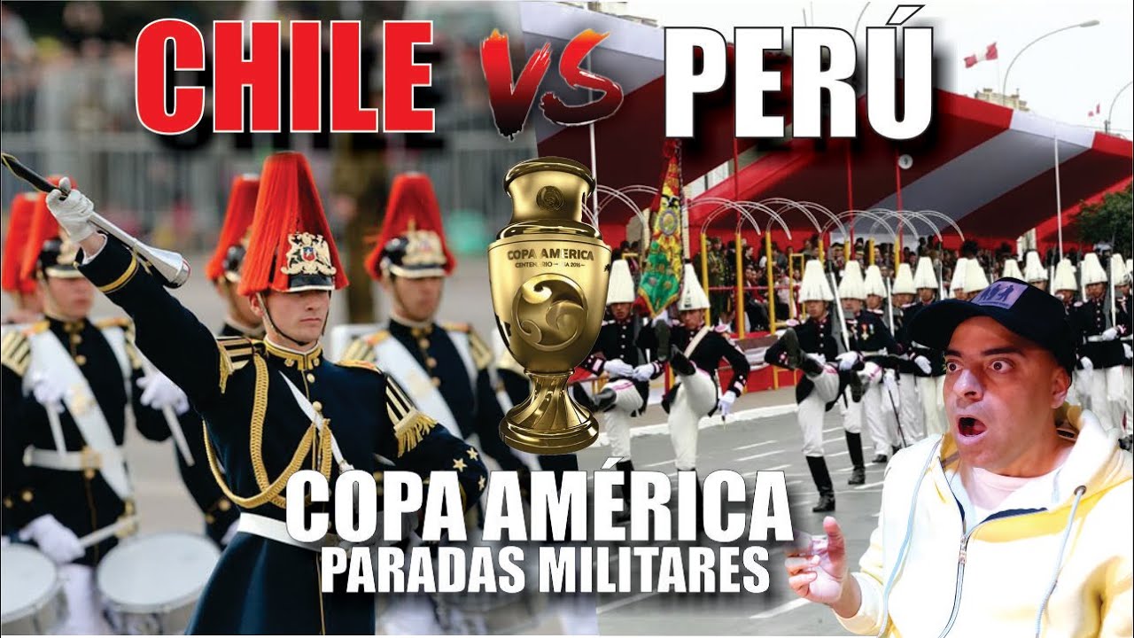 🚨 ARGENTINO REACCIONA A PARADA MILITAR CHILE VS PERU - S/F COPA AMÉRICA PARADAS MILITARES