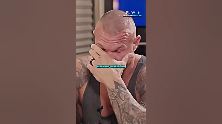 Cody Rhodes Brings Randy Orton To Tears 😱  #shorts #wwe